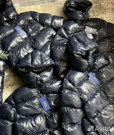 Пуховик Polo Ralph Lauren Темно-Синий