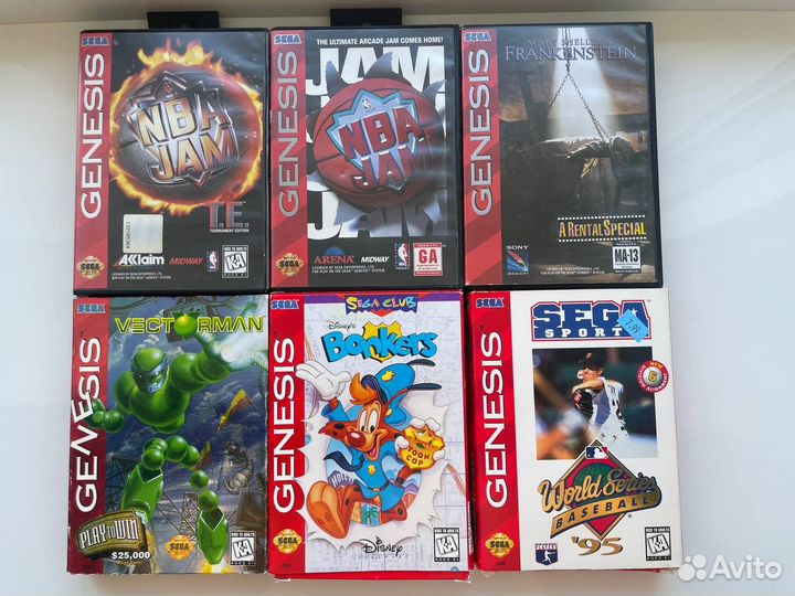 Лицензионные игры на Sega Genesis №2