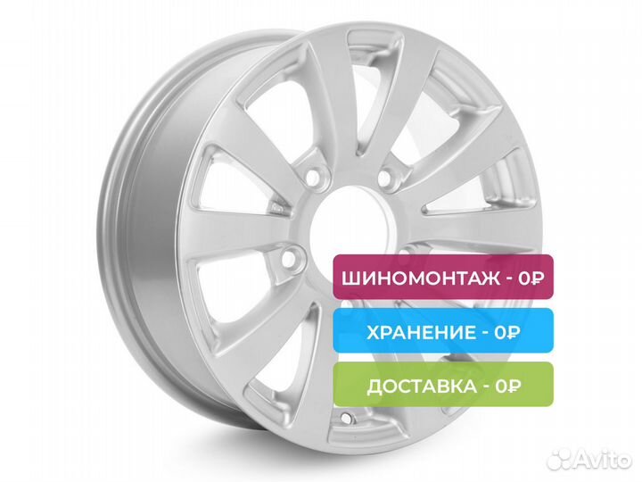 R15 5x139,7 6J ET35 D98 K&K Фалкон Нова (кс642) да