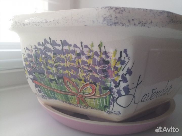 Кашпо керамическое (вазон)