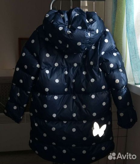Пуховик для девочки 134