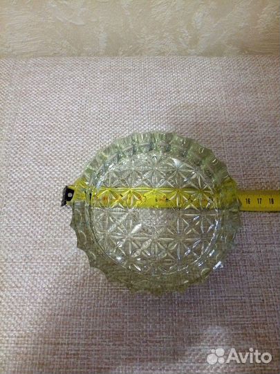 Пепельницы хрустальные времен-ссср