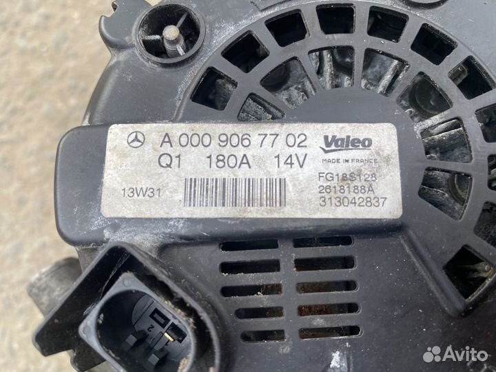 Генератор Mercedes om651 w166 w212 w218