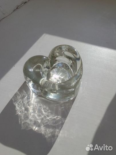Подсвечник стеклянный