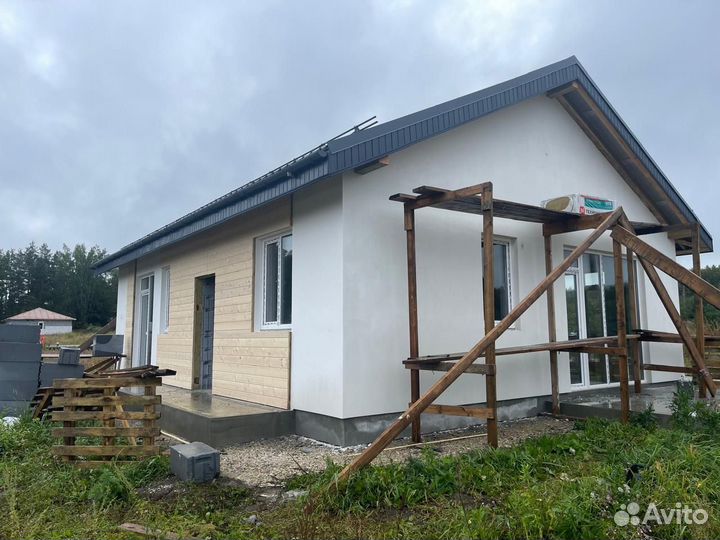 Дом 110м² на участке 8сот