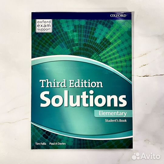Solutions Elementary third edition новые учебники