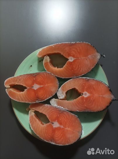 Стейки для шашлычка из лососевых