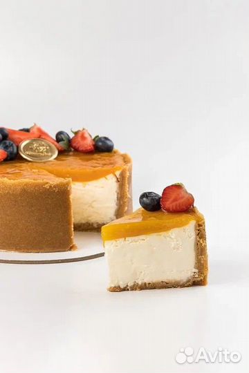 Чизкейк классический с манго-маракуйя Диаметр 14