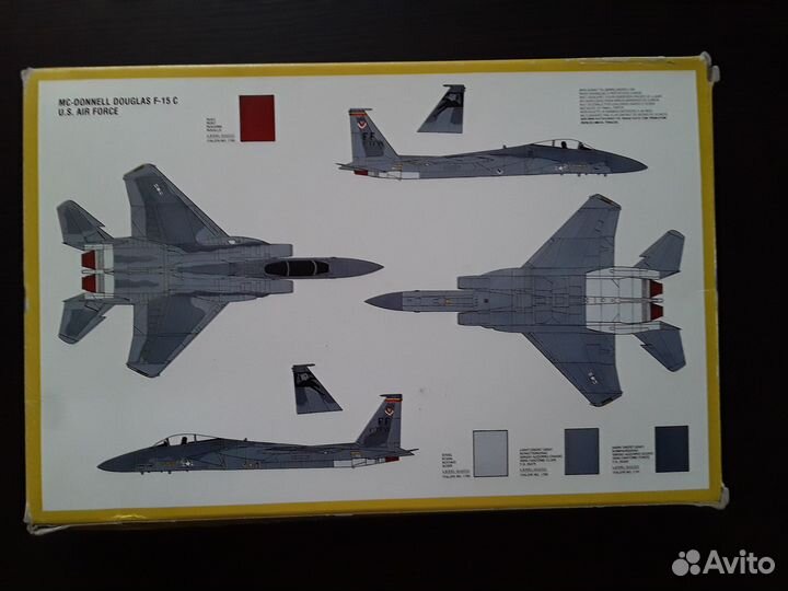 Сборная модель самолета 1/72 Истребитель F-15C