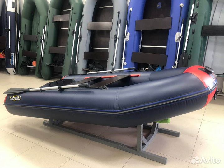 Лодка пвх Andromeda 305 красно-синяя