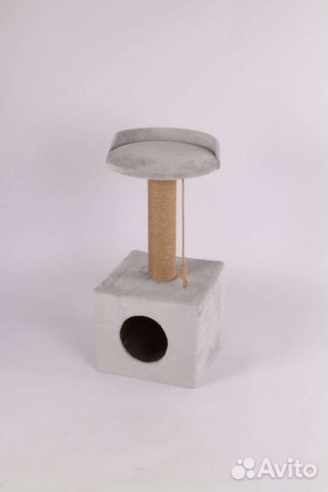 Производим когтеточки, домики для кошек