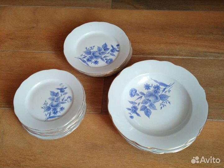 Тарелки фарфор из гдр