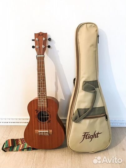 Укулеле сопрано flight NUS 310 + тюнер прещепка