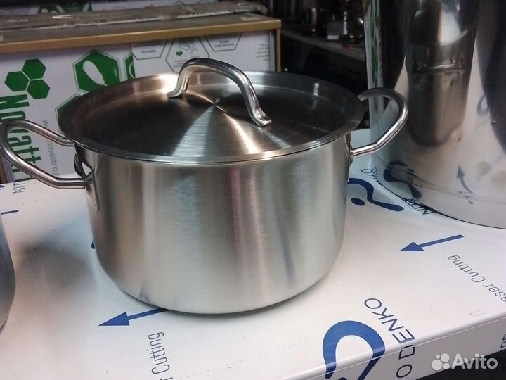 Кастрюля из нержавейки 2,7 литра
