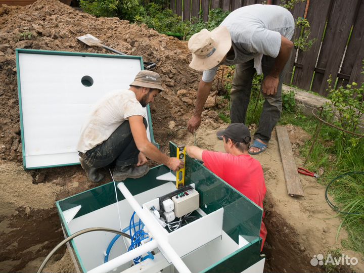 Септик эко Интал 4 загородный