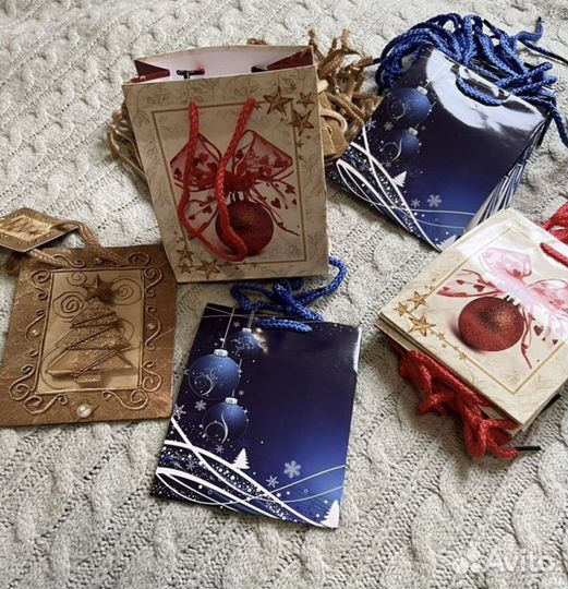 Подарочные пакетики новые