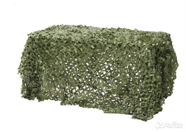 Маскировочная сетка зеленая