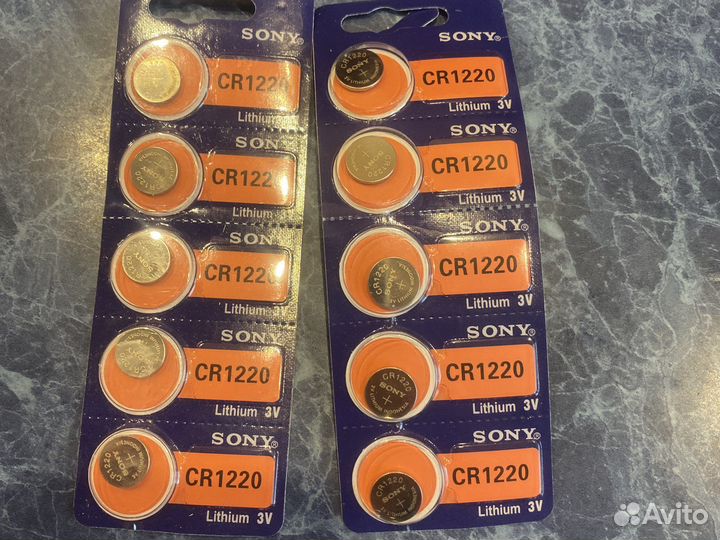 Батарейка Sony CR1220