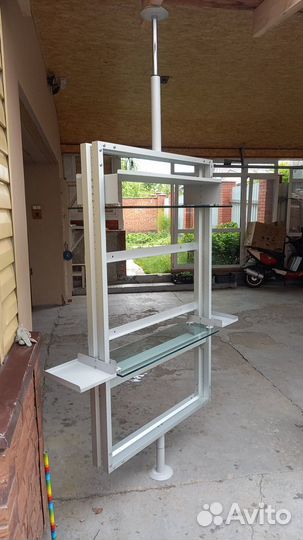 Стойка под телевизор в стиле хай-тек