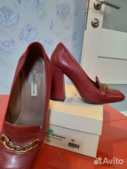 Туфли L' autre chose 40 р. Италия нат. кожа