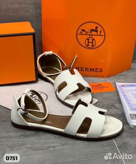 Сандалии Hermes 4 цвета