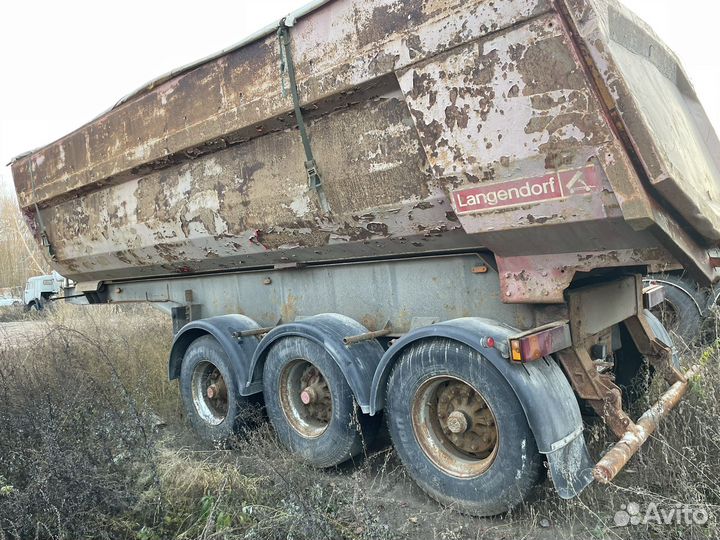 Полуприцеп самосвальный Langendorf SKA18/29, 1997
