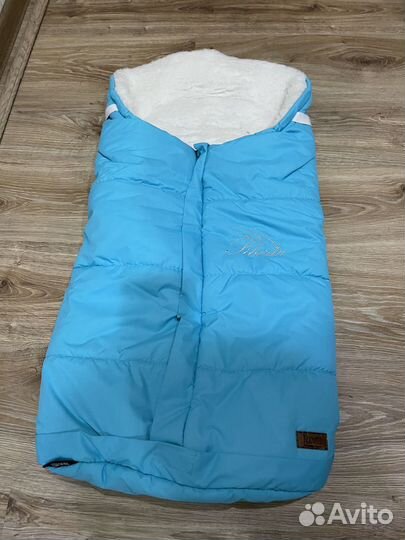 Конверт теплый меховой