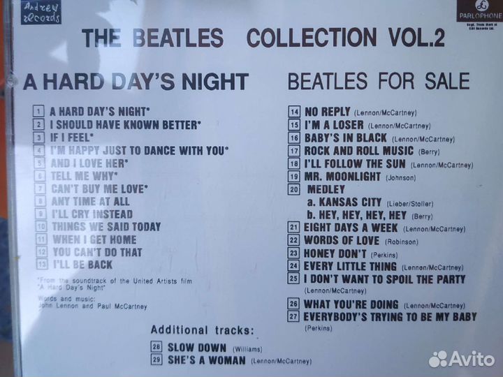 Коллекция cd дисков the Beatles