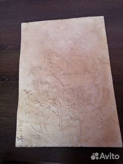 Картина из гипса ручная работа