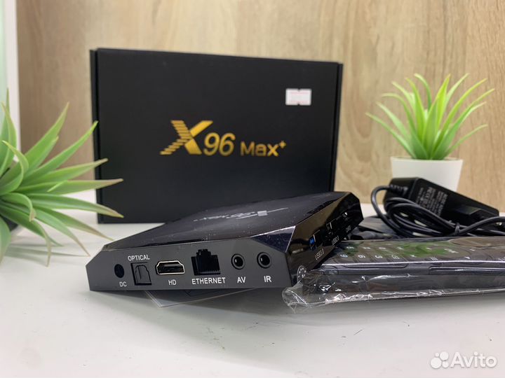 Smart TV Приставка X96 MAX+ 4G/32Gb (новая, гаран)