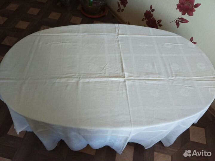 Скатерть подзор рушник салфетка кружевная СССР
