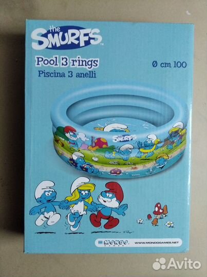 Детский надувной бассейн Mondo 