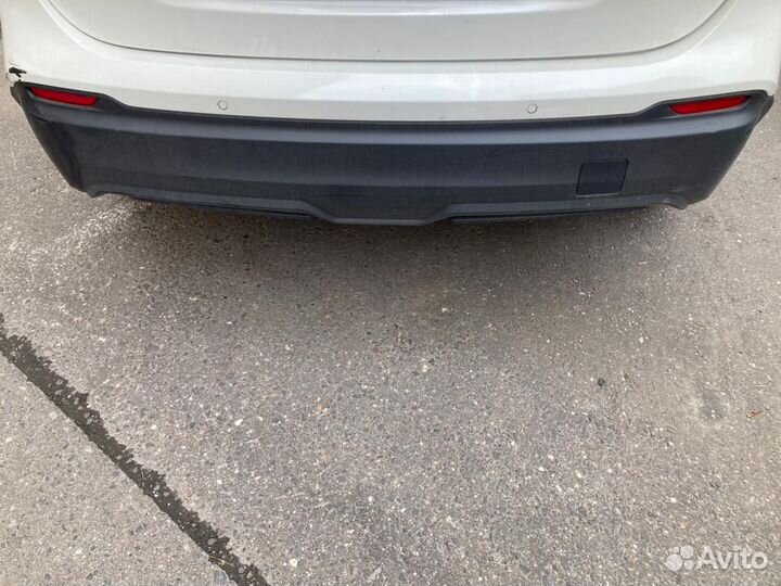 Бампер задний nissan qashqai 2022 года