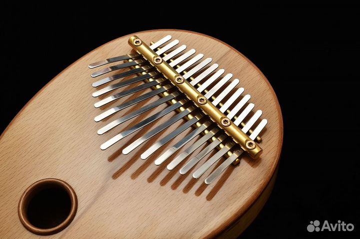 Калимба / Alta 15 овальная / Карельская берёза