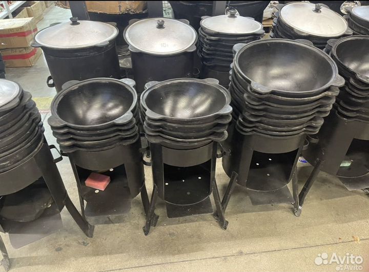 Казан 6л и печь