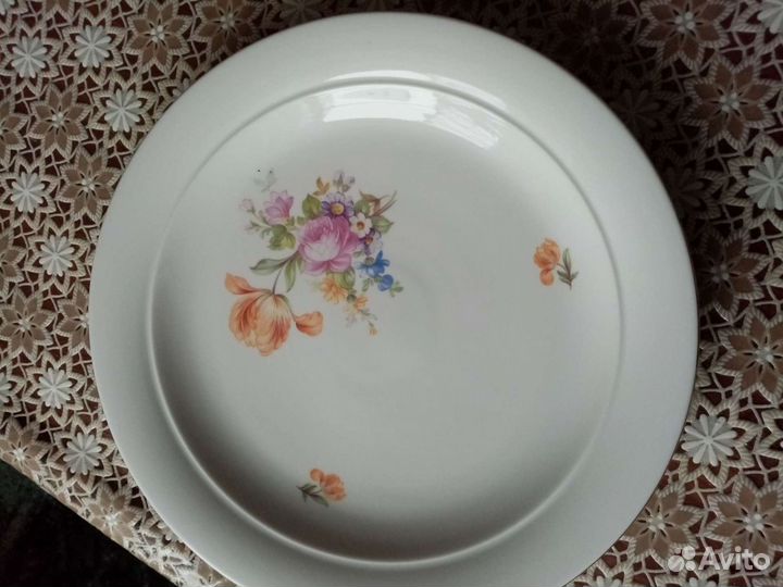 Большая бутербродная тарелка