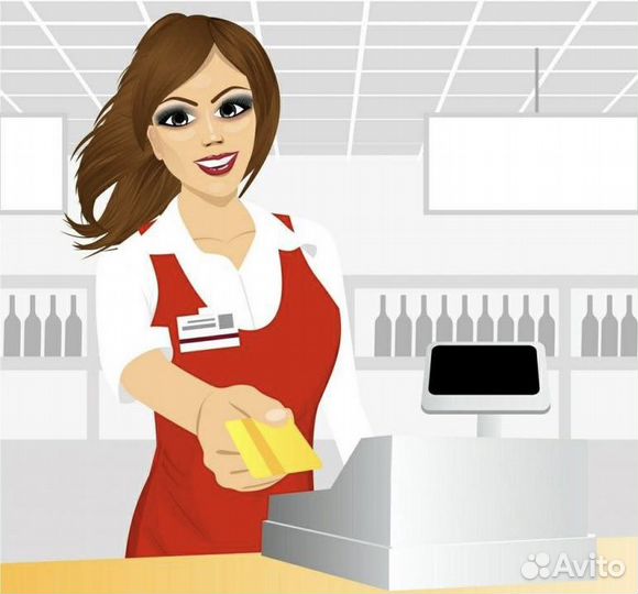 Кассир в столовую на Каменку