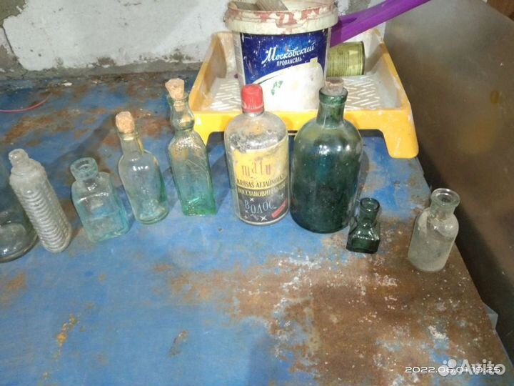 Старинные аптечные бутылки