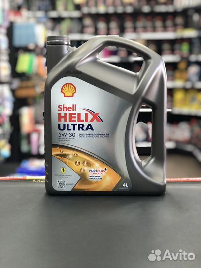 Shell Helix Ultra 5W30 моторное масло, 4л