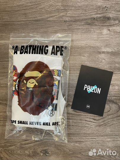 Футболка Bape Bearbrick Медведь