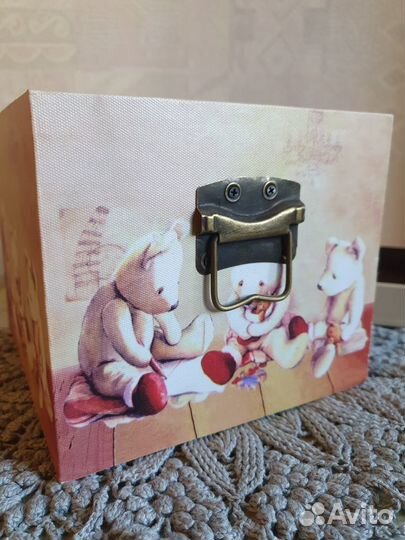 Подарочная коробка Медведи