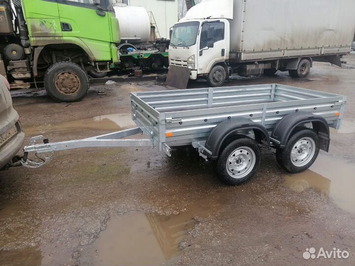 Прицеп двухосный 30.022. Г/П 484. Фаркопы