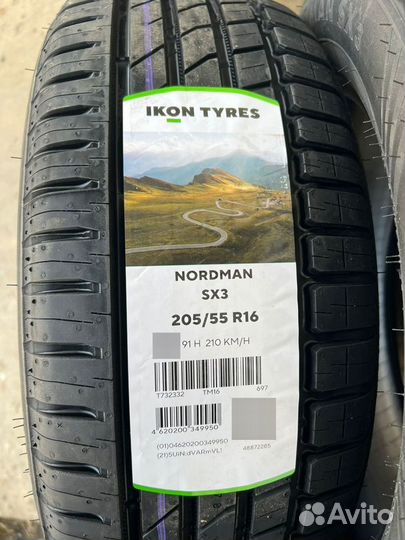 Ikon Tyres Nordman SX3 205/55 R16 91H
