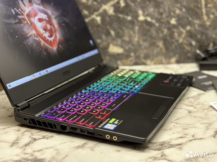 MSI Leopard 120Hz I7 12x/16GB/GTX 1650/SSD512