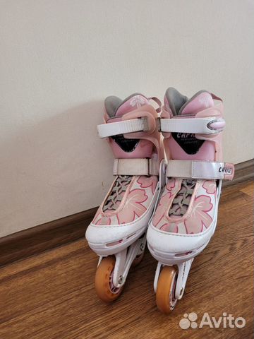 Роликовые коньки детские раздвижные