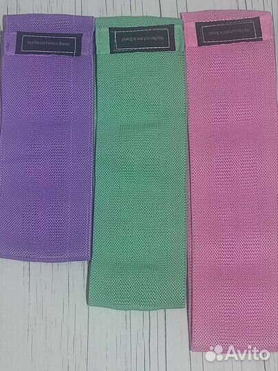 Фитнес резинки тканевые