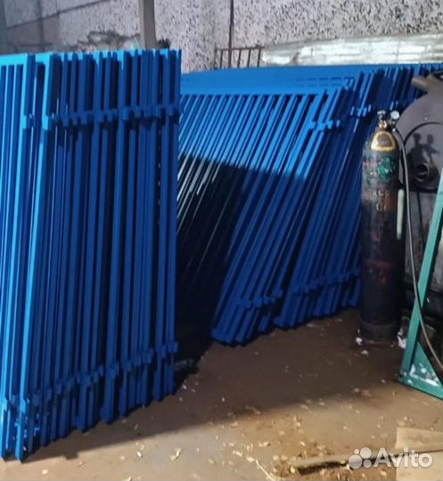 Заборные секции, ограждения по чертежам, забор