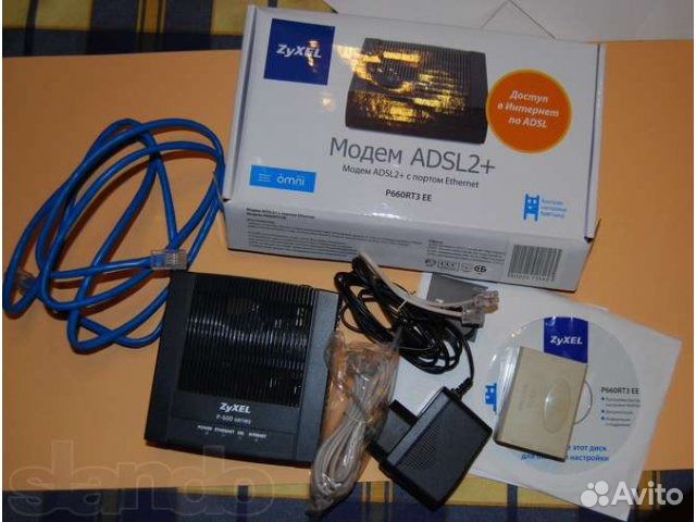 Модем Zyxel P660RT3 EE