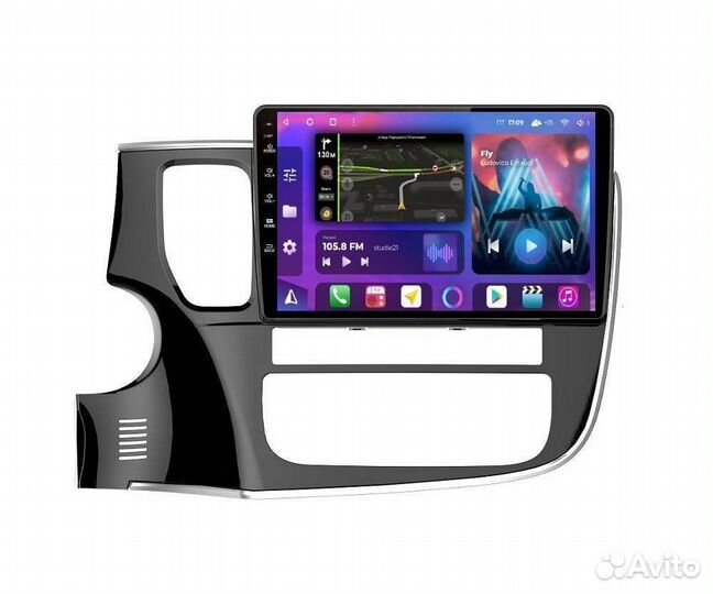 Магнитола андроид Mitsubishi Outlander Farcar 6/12