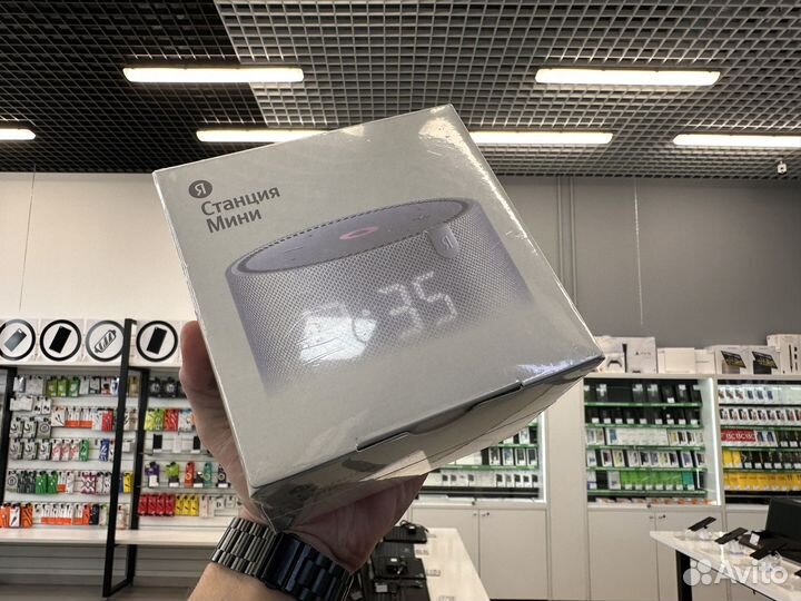 Яндекс Станция Мини с Часами